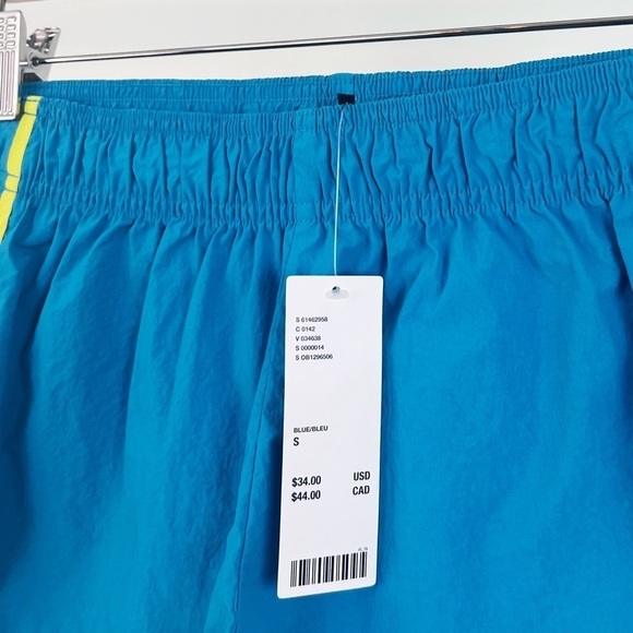 NWT Urban Outfitters Naomi Dolphin Hem Shorts in Blue - Picture 6 of 8